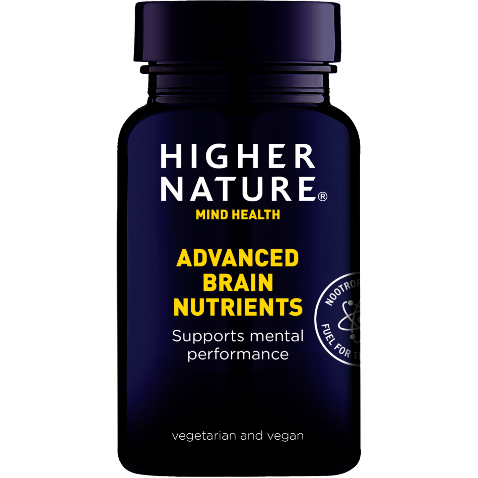 Higher Nature Advanced Brain Nutrients Caps 90's
